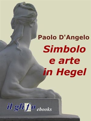 cover image of Simbolo e arte in Hegel
